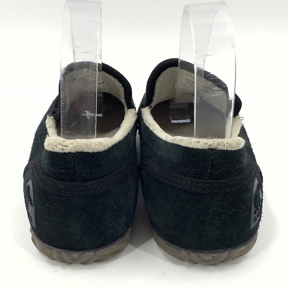 Sorel Dude Moc Slippers Mens 7 Womens 8.5 Suede Faux Fur Lined Warm Cozy Outdoor main image 10
